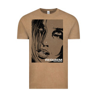 Vintage Coffee requiem for a dream black transparent Vintage Tee - tuanDangUi