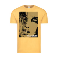 Vintage Mustard requiem for a dream black transparent Vintage Tee - tuanDangUi