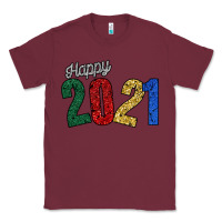 Burgundy Happy 2021 Classic Tee - Bettercallsaul