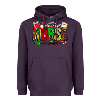 Plum Nurse Juneenth Heavyweight Hoodie - CowhideDigitalArt