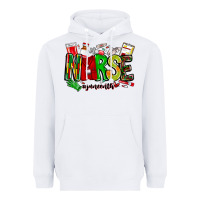 White Nurse Juneenth Heavyweight Hoodie - CowhideDigitalArt