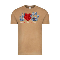 Vintage Camel Peace Love Paws Vintage Tee - Bettercallsaul