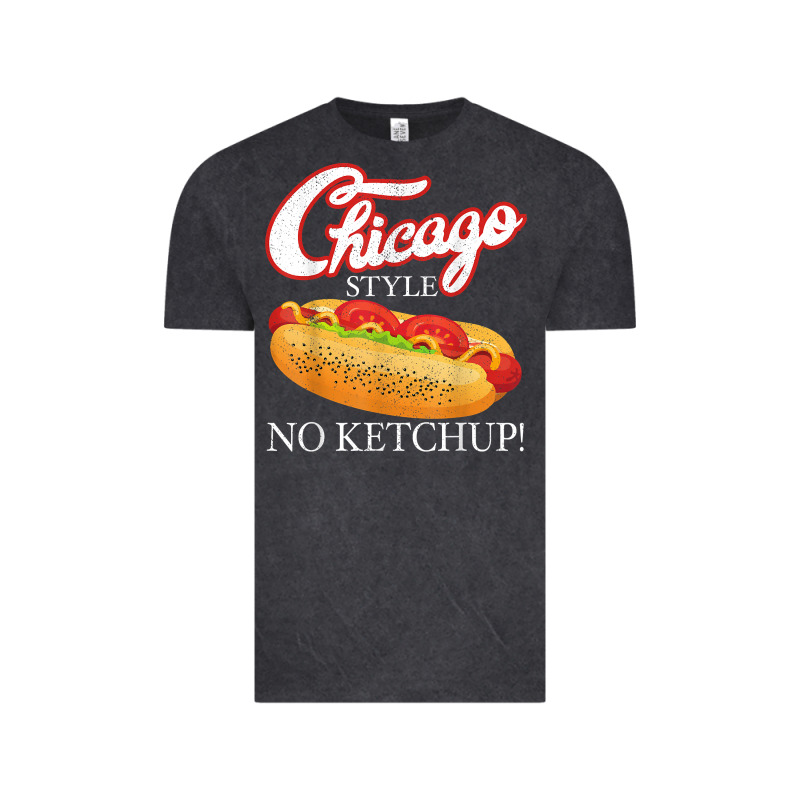 Chicago Hot Dog Summer Style 4th Of July No Ketchu Vintage Tee by tuanDangUi | Teevron