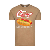 Vintage Coffee chicago hot dog summer style 4th of july no ketchu Vintage Tee - tuanDangUi