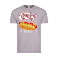 Vintage Zinc chicago hot dog summer style 4th of july no ketchu Vintage Tee - tuanDangUi