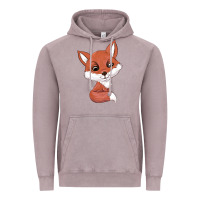 Vintage Zinc fox Vintage Hoodie - texasbilliewilder