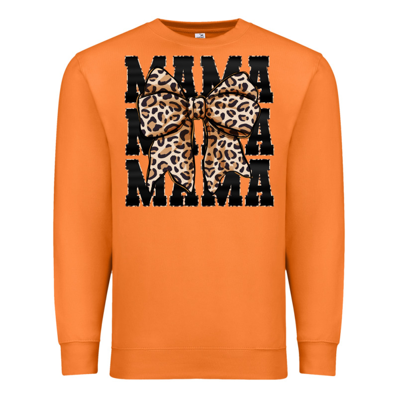 Mama Leopard Premium Sweatshirt by CowhideDigitalArt | Teevron