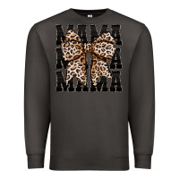 Smoke mama leopard Premium Sweatshirt - CowhideDigitalArt