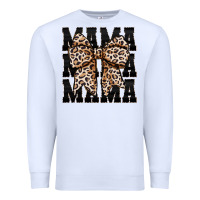 White mama leopard Premium Sweatshirt - CowhideDigitalArt