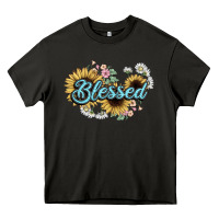 Asphalt blessed Heavy Core Tee - NancyCooperArtShop