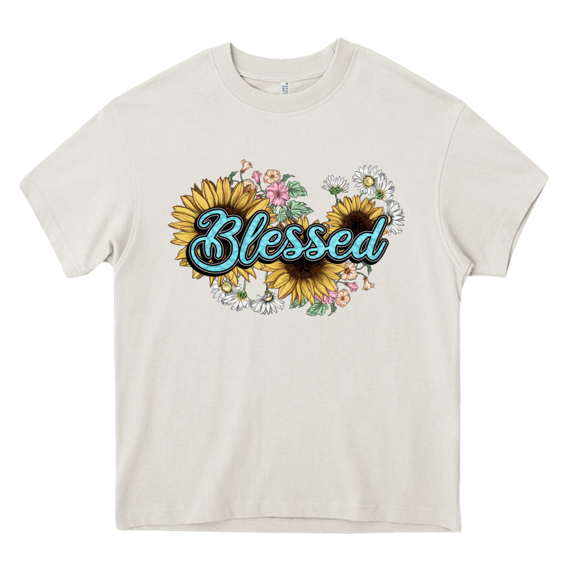 Blessed Heavy Core Tee by NancyCooperArtShop | Teevron