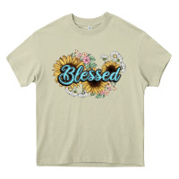 Mossy blessed Heavy Core Tee - NancyCooperArtShop