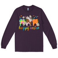 Plum Happy Easter Dental Easter Day Long Sleeve Tee - HowdyJamesFarm