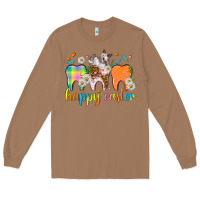 Toasted Coconut Happy Easter Dental Easter Day Long Sleeve Tee - HowdyJamesFarm