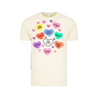 Vintage Arctic womens valentine candy heart valentines day vneck Vintage Tee - tuanDangUi