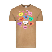 Vintage Camel womens valentine candy heart valentines day vneck Vintage Tee - tuanDangUi