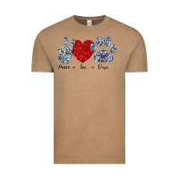 Vintage Coffee Peace Love Paws Vintage Tee - Bettercallsaul