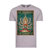Vintage Zinc my chakras are aligned af vintage yoga meditation Vintage Tee - tuanDangUi