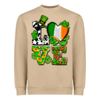 Love St. Patrick's Heavyweight Sweatshirt | Teevron