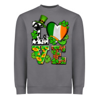 Storm Love St. Patrick's Heavyweight Sweatshirt - OliviaCreatesArt