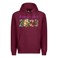 Burgundy Happy Easter 2023 Premium Hoodie - BundleAndBundleShop