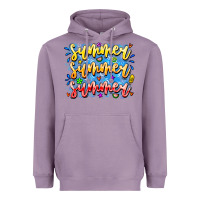 Lavender Summer Summer Summer Heavyweight Hoodie - CowhideDigitalArt