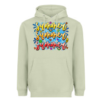 Matcha Summer Summer Summer Heavyweight Hoodie - CowhideDigitalArt