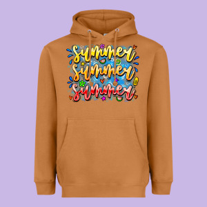 Summer Summer Summer Heavyweight Hoodie Designed By Cowhidedigitalart