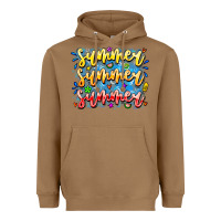 Toasted Coconut Summer Summer Summer Heavyweight Hoodie - CowhideDigitalArt
