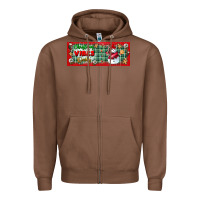 Chestnut christmas vibes only Zipper Hoodie - BundleAndBundleShop