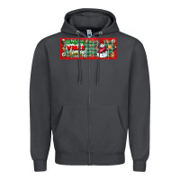 Smoke christmas vibes only Zipper Hoodie - BundleAndBundleShop
