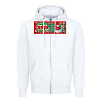White christmas vibes only Zipper Hoodie - BundleAndBundleShop