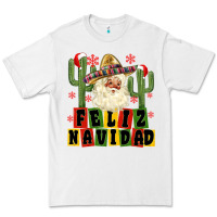 White feliz navidad mexican santa Premium Tee - MaliasSmallBusiness