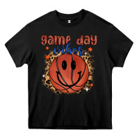 Black game day vibes Heavy Core Tee - MaliasSmallBusiness