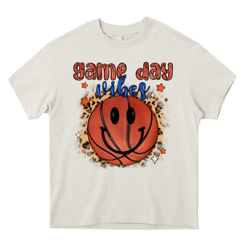 Game Day Vibes Heavy Core Tee by MaliasSmallBusiness | Teevron