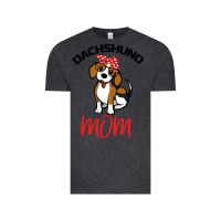 Vintage Black Dachshund Mom Vintage Tee - Bettercallsaul