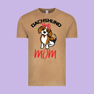 Dachshund Mom Vintage Tee Designed By Bettercallsaul
