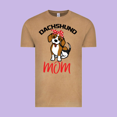 Dachshund Mom Vintage Tee Designed By Bettercallsaul