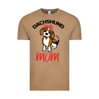 Vintage Coffee Dachshund Mom Vintage Tee - Bettercallsaul