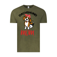 Vintage Olive Dachshund Mom Vintage Tee - Bettercallsaul