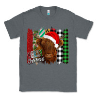 Charcoal Heather Merry Christmas Cow Classic Tee - Bettercallsaul