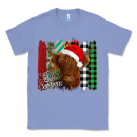 Colony Blue Merry Christmas Cow Classic Tee - Bettercallsaul
