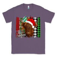 Lavender Merry Christmas Cow Classic Tee - Bettercallsaul