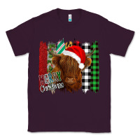 Plum Merry Christmas Cow Classic Tee - Bettercallsaul