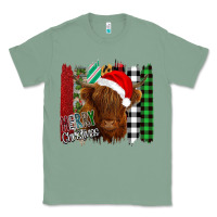 Sage Merry Christmas Cow Classic Tee - Bettercallsaul