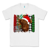 White Merry Christmas Cow Classic Tee - Bettercallsaul