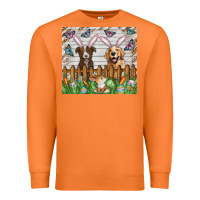 Carrot Easter Dog Premium Sweatshirt - CowhideDigitalArt