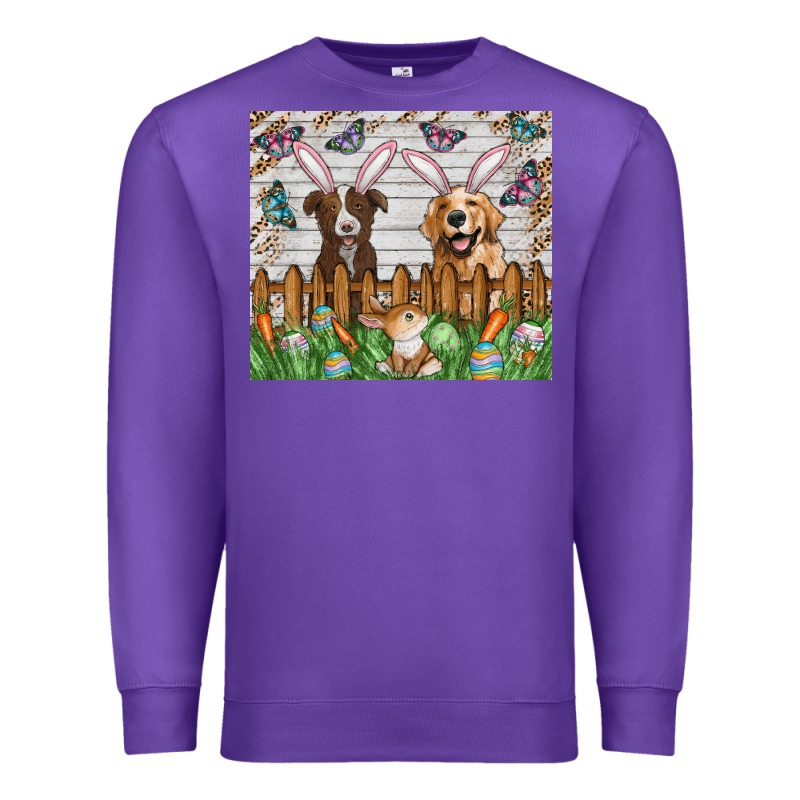 Easter Dog Premium Sweatshirt by CowhideDigitalArt | Teevron
