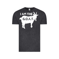 Vintage Black i am the g.o.a.t. greatest of all time athletics g Vintage Tee - tuanDangUi