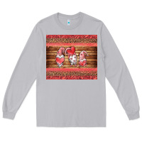 Moon Dust valentines day gnomes leopard Long Sleeve Tee - Jasminsmagicworld